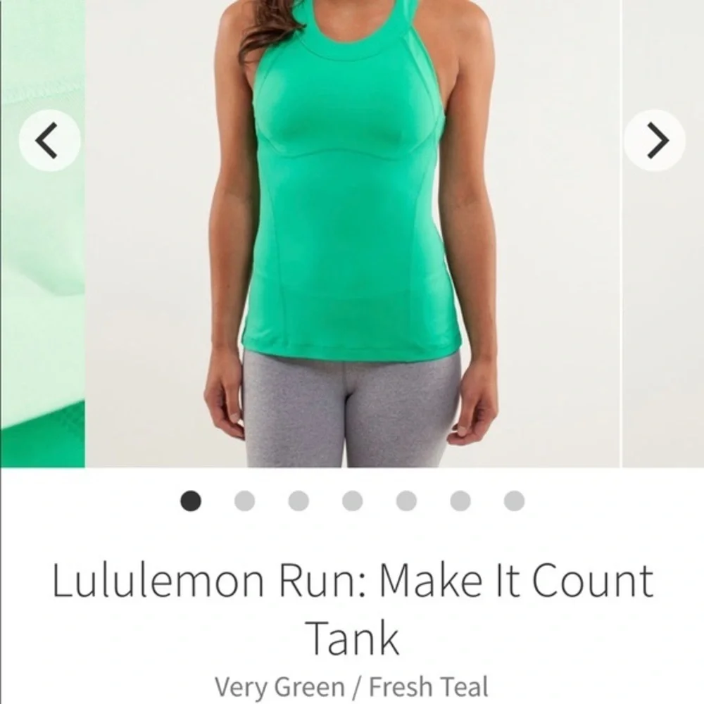 Lululemon Make it Count Tank